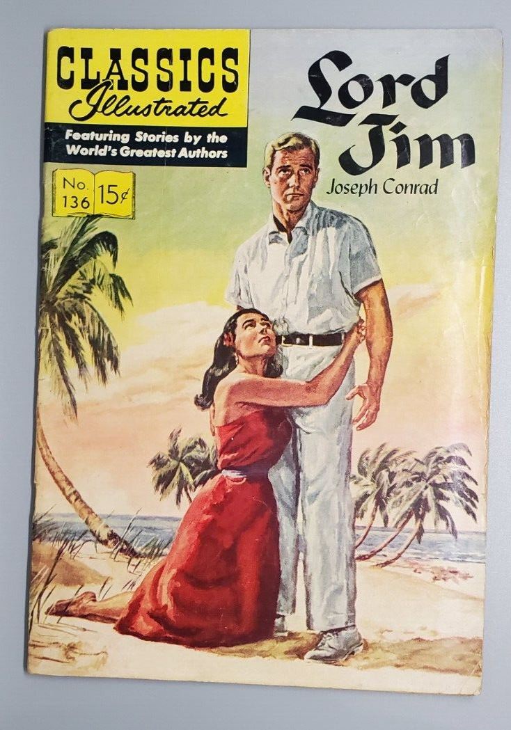 1957 Classics #136 HRN 136 1st Edition F 6.0 Lord Jim by Joseph Conrad