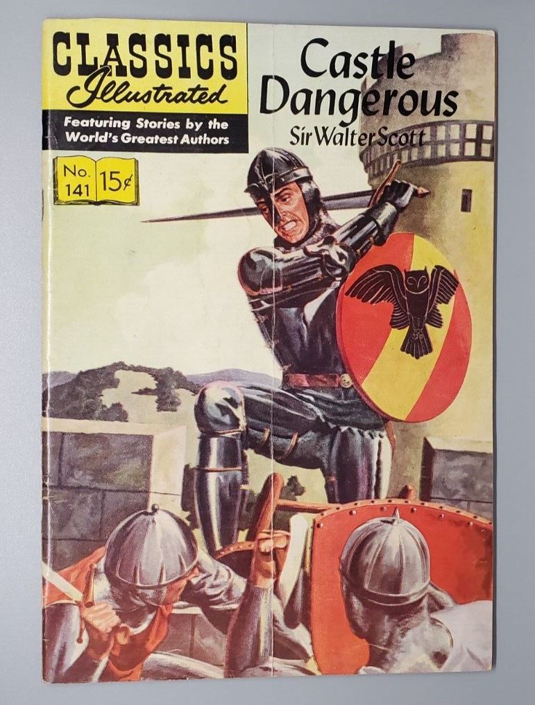 1957 Classics #141 HR 141 1st Edition 5.0 VG+ Castle Dangerous Sir Walter Scott