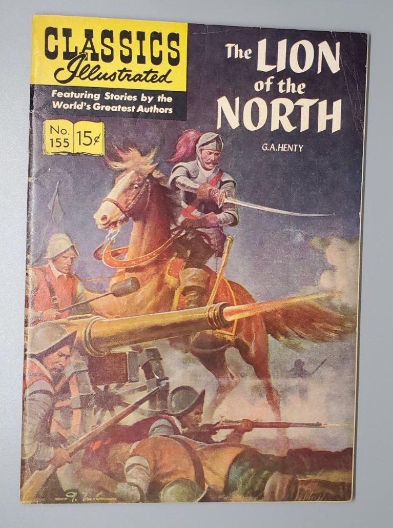 1960 Classics #155 HRN 154 1st Edition VF- 7.5 The Lion of The North