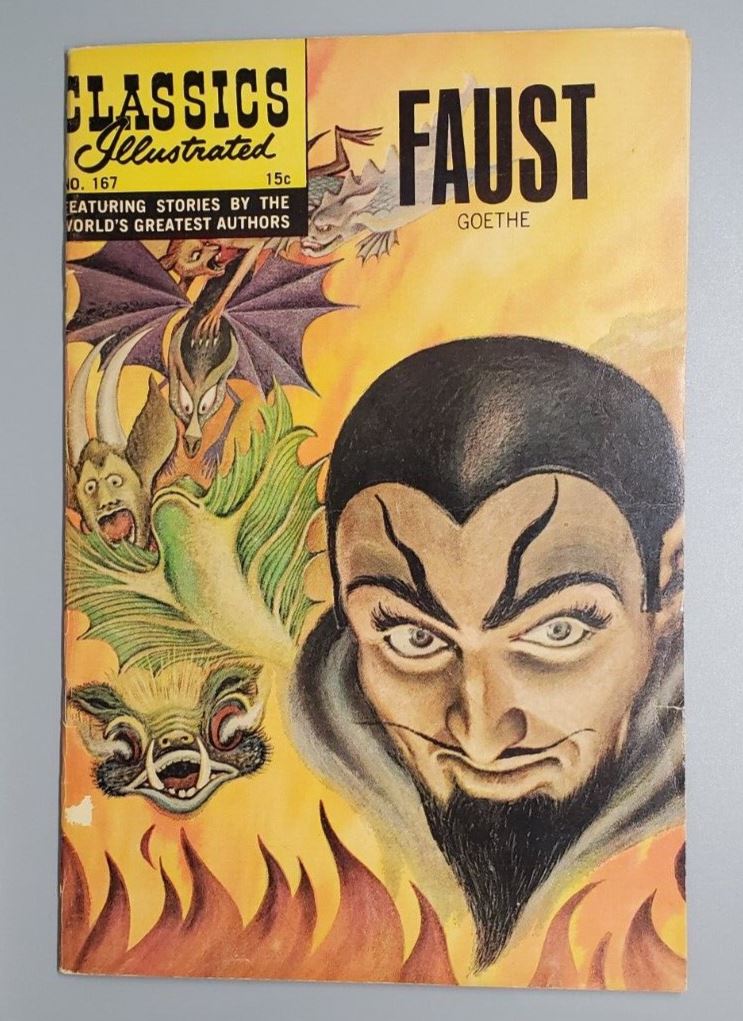 1964 Classics #167 HRN 167 2nd Edition VF Mint 6.0 Faust by Goethe
