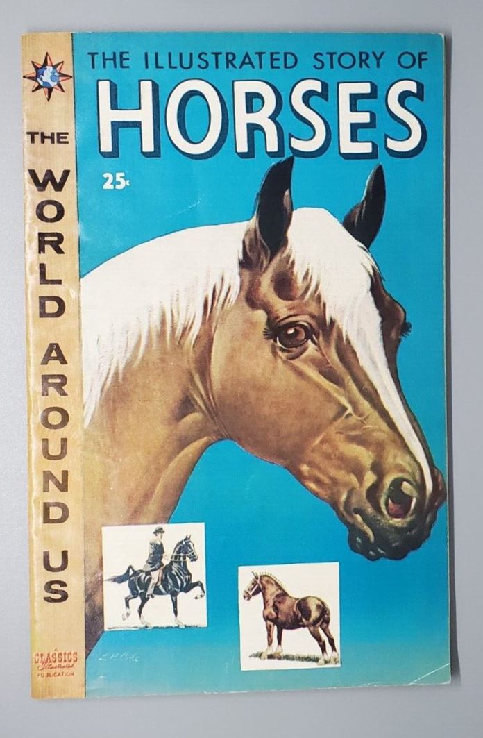 1958 Classics Illustrated Story of Horses F  6.5