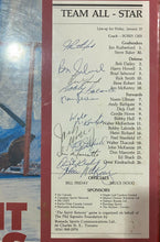 Load image into Gallery viewer, 1985 January 25th Maple Leaf Gardens The Spirit Returns Poster with Autographs
