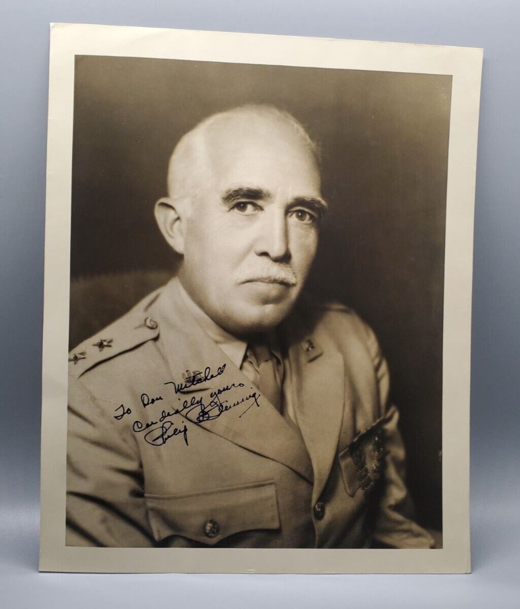 Autograph U.S. Military Photo Signed