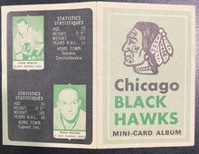 Load image into Gallery viewer, 1969-70 O-Pee-Chee Hockey Booklet Mini Card Album Chicago Black Hawks
