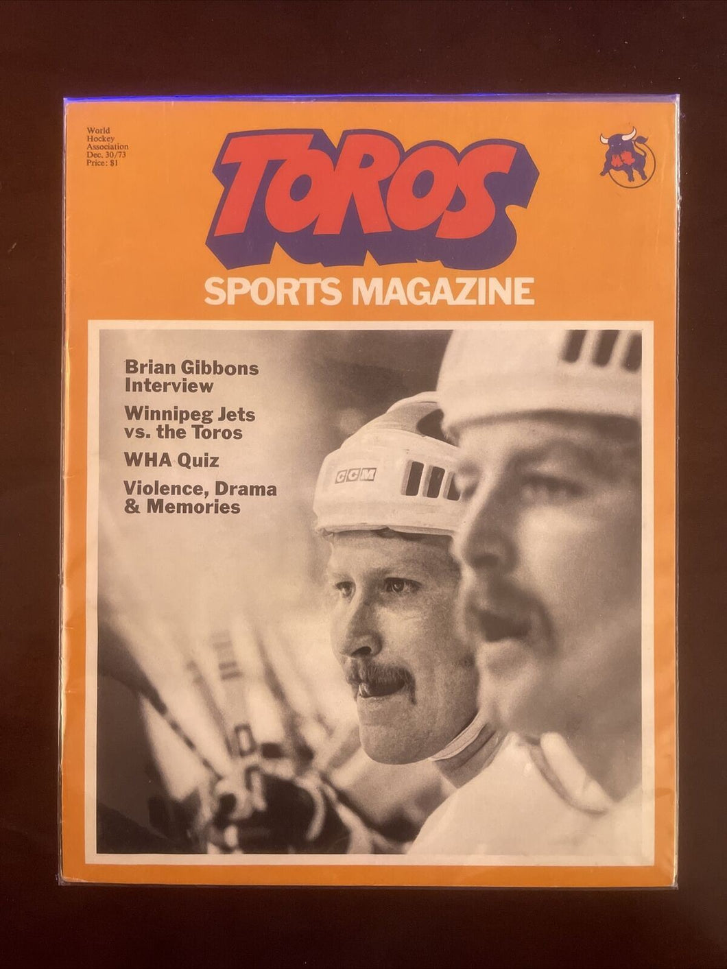 1973 Toros Sports Magazine