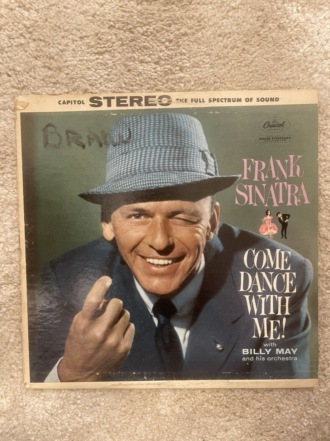 Frank Sinatra Come Dance With Me Capitol Records 1959 vinyl album record