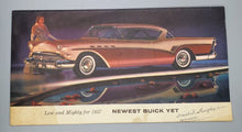 Load image into Gallery viewer, 1957 Buick Brochures (2 pieces)
