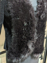 Load image into Gallery viewer, Faux Fur Lined Sweater by Lisa International - Size Small - Black

