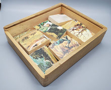 Load image into Gallery viewer, Vintage Double Sided Block Puzzle In Original Box

