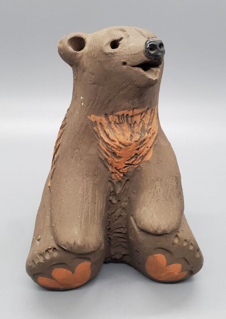 Norsk Husflid Engros Clay Bear Figurine