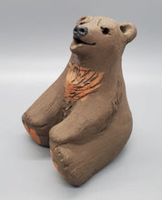Load image into Gallery viewer, Norsk Husflid Engros Clay Bear Figurine
