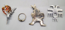 Load image into Gallery viewer, Mid-Century Native American Silver Tone Costume Jewelry Lot

