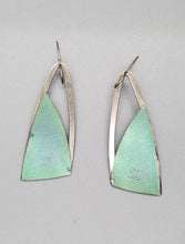 Load image into Gallery viewer, MCM Sterling Silver Dangle Earrings

