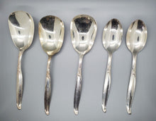 Load image into Gallery viewer, W.M. Rogers 1958 Sweep Pattern Silver Plate 79 pc Flatware Lot
