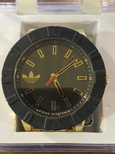 Load image into Gallery viewer, Adidas Originals Gold Amsterdam Mens Watch with original Box
