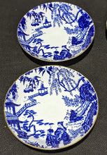 Load image into Gallery viewer, 4 Vintage Royal Crown Derby Blue Mikado Fruit Bowls
