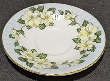 Load image into Gallery viewer, PARAGON Fine Bone China Tea Cup &amp; Saucer - Double Warrant - Gardenia Border
