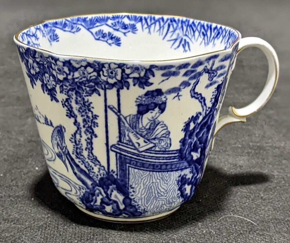 Royal Crown Derby Blue Mikado Bone China Breakfast Tea Cup (No Saucer)