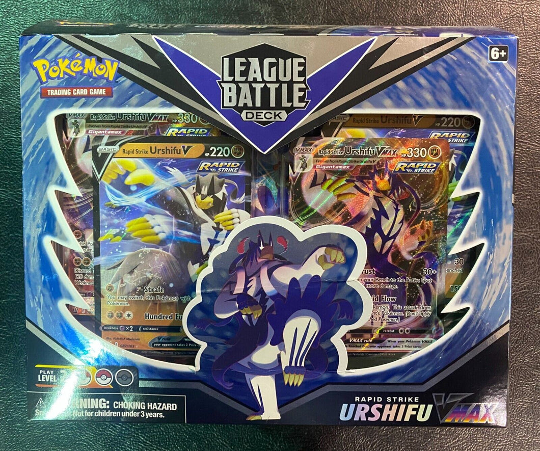 Pokemon Trading Card Game League Battle Deck Rapid Strike Urshifu V-max