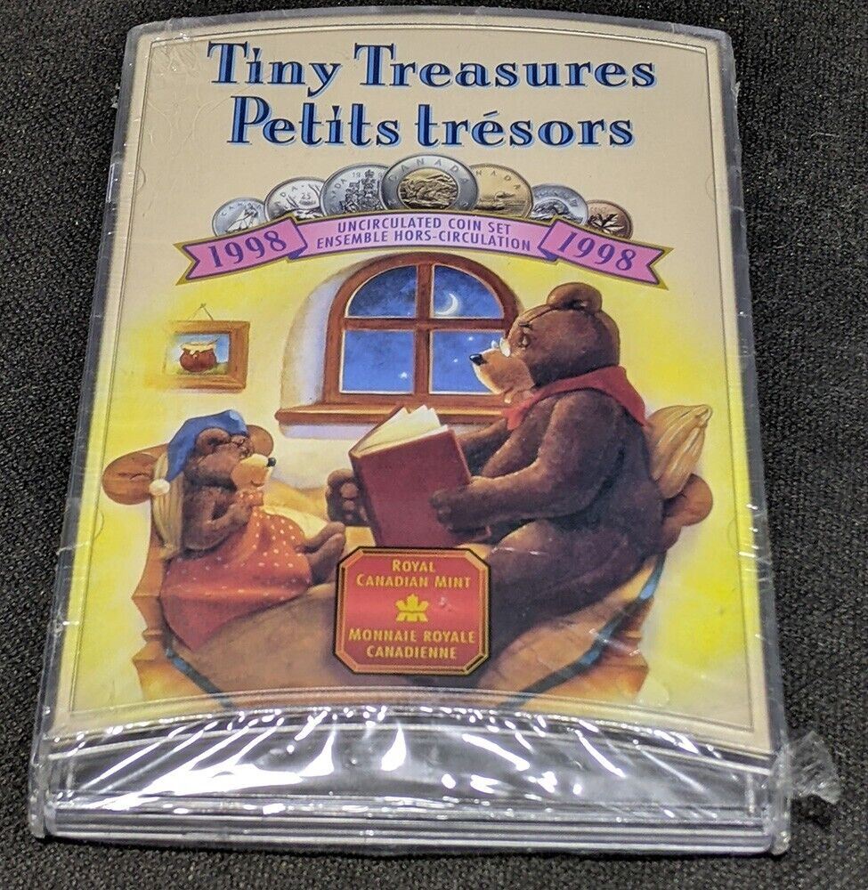1998 Canada Tiny Treasures Uncirculated Coin Set - Sealed