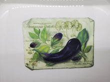 Load image into Gallery viewer, Serving Platter / Bowl by Zrike - Italy - Eggplant Design
