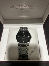 Load image into Gallery viewer, Wittnauer Swiss Sapphire Crystal Stainless Steel Watch Original Box C8671097
