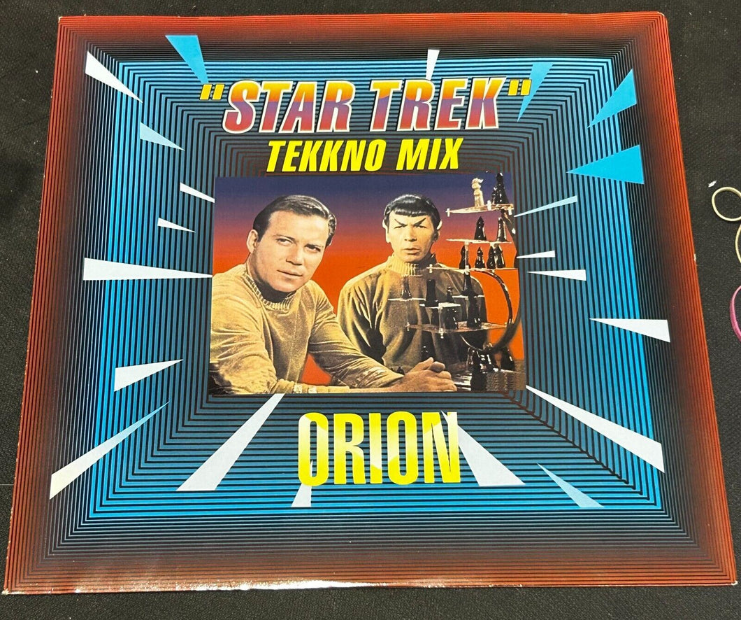 Star Trek Tekkno Mix Orion Vinyl Record