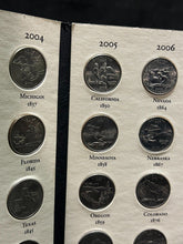 Load image into Gallery viewer, 1999-2008 Fifty State Commemorative Quarters with 49 Quarters
