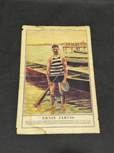 Load image into Gallery viewer, LA Press Montreal 12th September 1931 Ernie Jarvis Rower Poster Good
