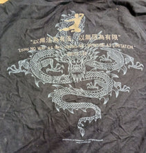 Load image into Gallery viewer, Vintage UFC XL Men T-Shirt Black, Bruce Lee Design 100% Cotton
