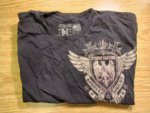 Load image into Gallery viewer, Vintage Xtreme Culture 3X-L Men T-Shirt Black, Wing Crest Design 100% Cotton
