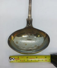 Load image into Gallery viewer, 1846 London Sterling Silver Large Soup Ladle - George Adams
