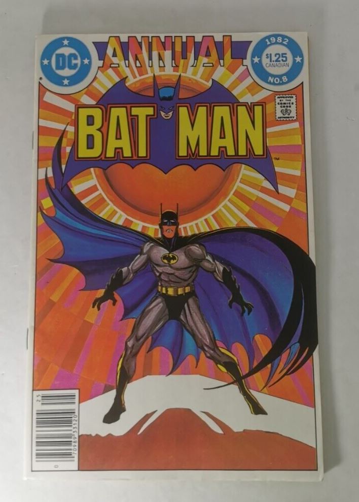 1982 Batman Annual Vol.6 #8, DC Comic, CDN Variant, VF+ 8.5