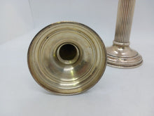 Load image into Gallery viewer, Hazorfim Sterling Silver 7 3/4&quot; tall Candle Stick Holders x2
