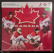 Load image into Gallery viewer, 2010-11 NHLPA Canada Vancouver Olympic 24-Month Wall Calendar

