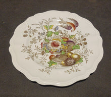 Load image into Gallery viewer, Hampshire Royal Doulton Flower Fruit w/ Bird pattern Luncheon Plates x 8
