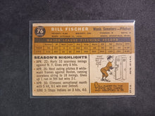 Load image into Gallery viewer, 2009 Topps Heritage 50th Anniversary 1960 Buybacks #76 Bill Fischer White Back B
