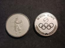 Load image into Gallery viewer, 1988 1989 Seoul Olympic International Basketball Tournament Medals
