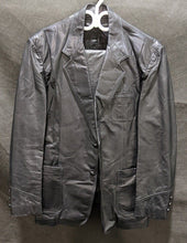 Load image into Gallery viewer, 1980&#39;s Leather Jacket &amp; Pants Suit Set - Black
