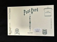 Load image into Gallery viewer, Yogi Berra Auto 03344/10000 Perez steele postcard COA JSA
