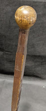 Load image into Gallery viewer, Wooden Svartis - Norway - Souvenir Walking Stick - Metal Tip, Round Knob Top
