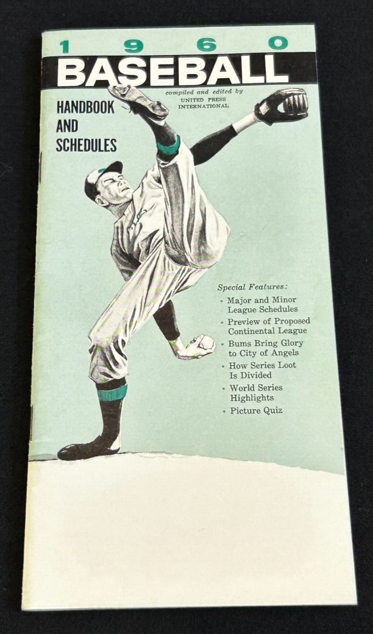 1960 Basketball Handbook and Schedules