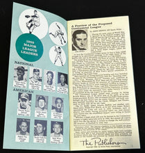 Load image into Gallery viewer, 1960 Basketball Handbook and Schedules
