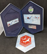 Load image into Gallery viewer, 2006 Canadian SNOWBIRDS Fine Silver Coin &amp; Unused Stamp Set by RCM &amp; Canada Post
