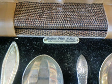 Load image into Gallery viewer, Bedford Plate Silver Plate Spoon Set In Fitted Canteen
