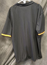 Load image into Gallery viewer, Carbrini Blackpool Football Club T-Shirt – Black &amp; Orange – XXL
