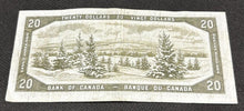 Load image into Gallery viewer, 1954 Bank Of Canada 20 Dollar Note Beattie Coyne, EX+, HE 3196226
