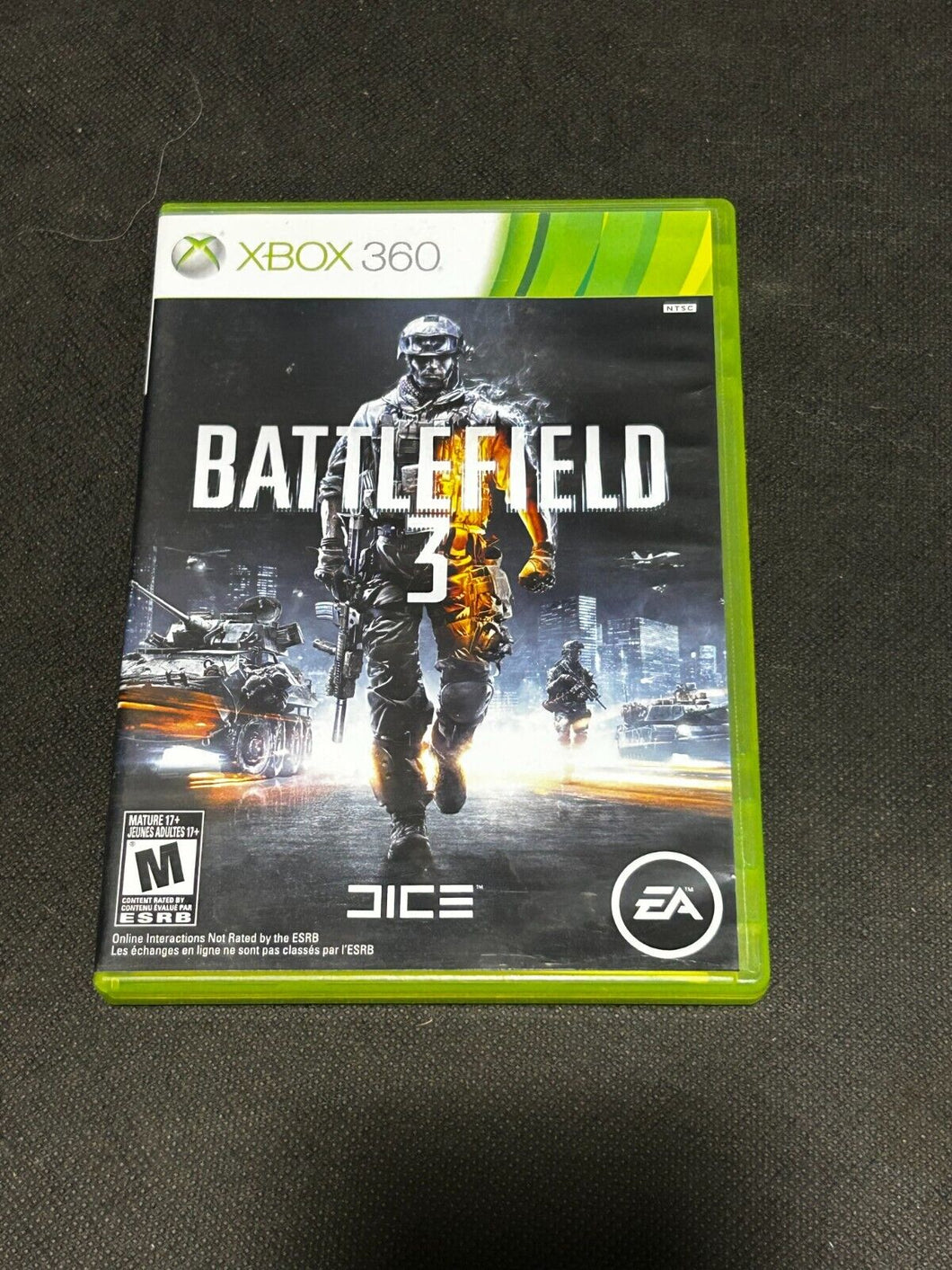 Xbox 360 Battlefield 3 Disc Game, EX+