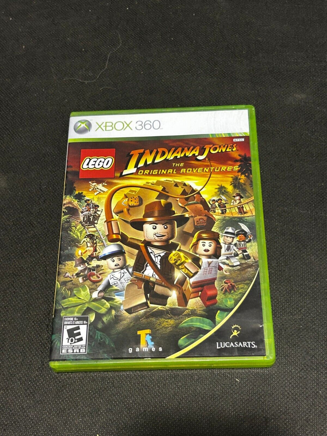 Xbox 360 LEGO Indiana Jones The Original Adventures Disc Game, EX+