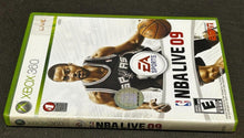 Load image into Gallery viewer, Xbox 360 NBA Live 09 Disc Game, EX+
